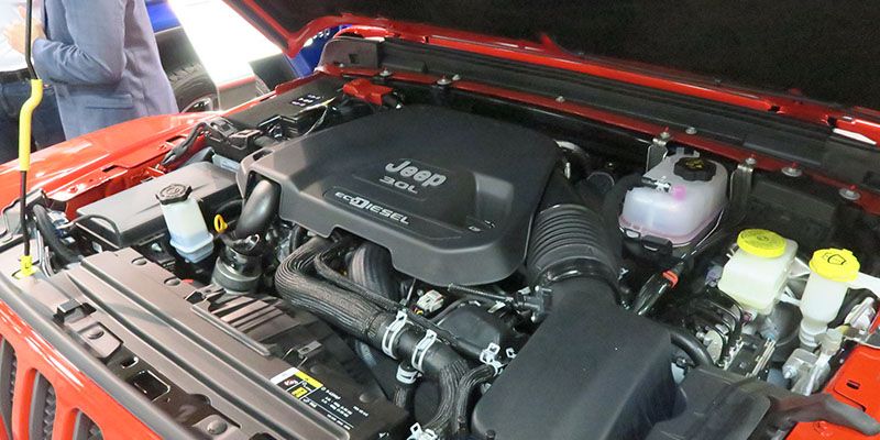 Jeep wrangler installed with genuine OEM used radiator from BackToRoad Auto Parts