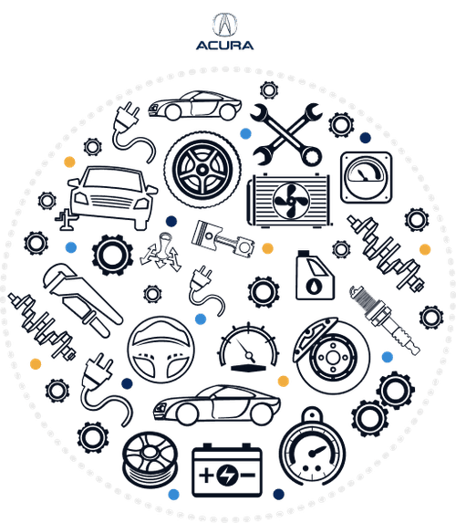 genuine used OEM Acura parts