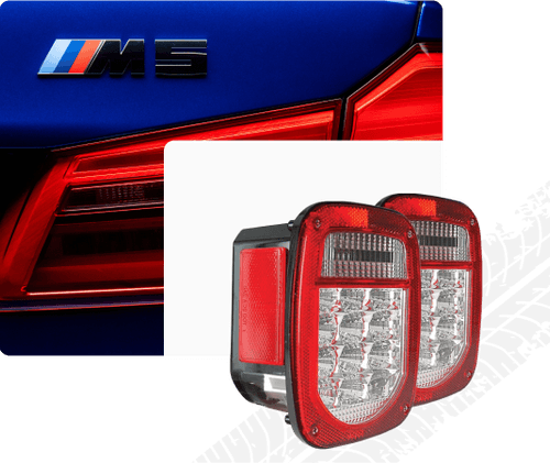used tail light assembly