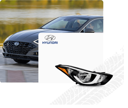 Used Hyundai Headlight Assembly Summary Image