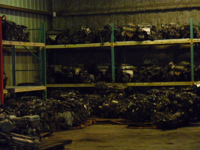 BackToRoad Auto Parts used engine warehouse