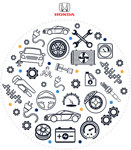 genuine used OEM parts for Honda