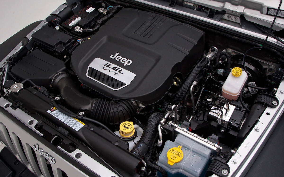 jeep wrangler installed with used throttle body from BackToRoad Auto