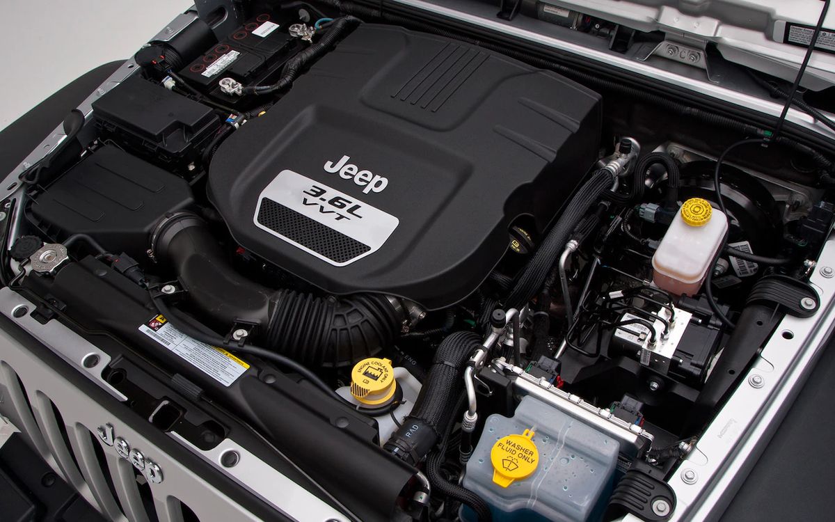 jeep wrangler installed with used throttle body from BackToRoad Auto