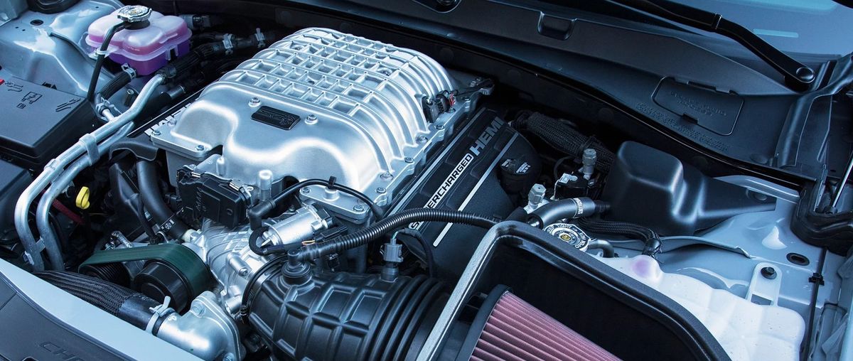 dodge charger hellcat engine