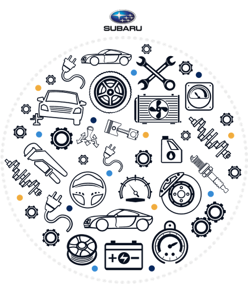 Genuine OEM used parts for Subaru