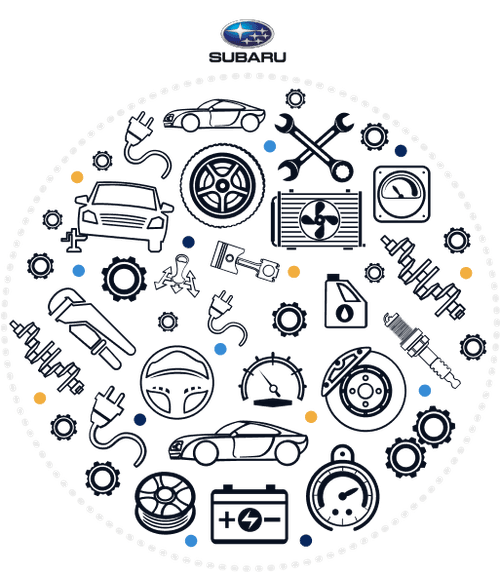 Genuine OEM used parts for Subaru