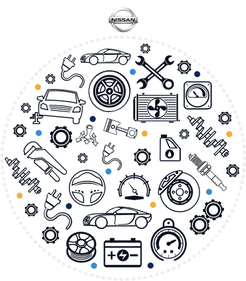 genuine OEM used parts for Nissan