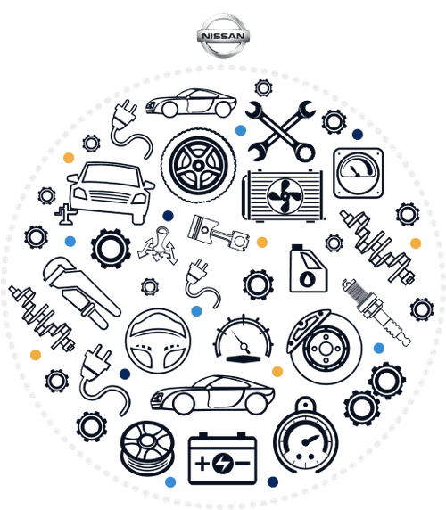 genuine OEM used parts for Nissan