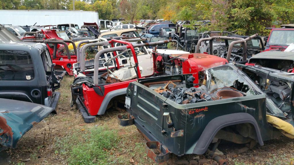 Jeep wrangler junkyard parts at BackToRoad Auto