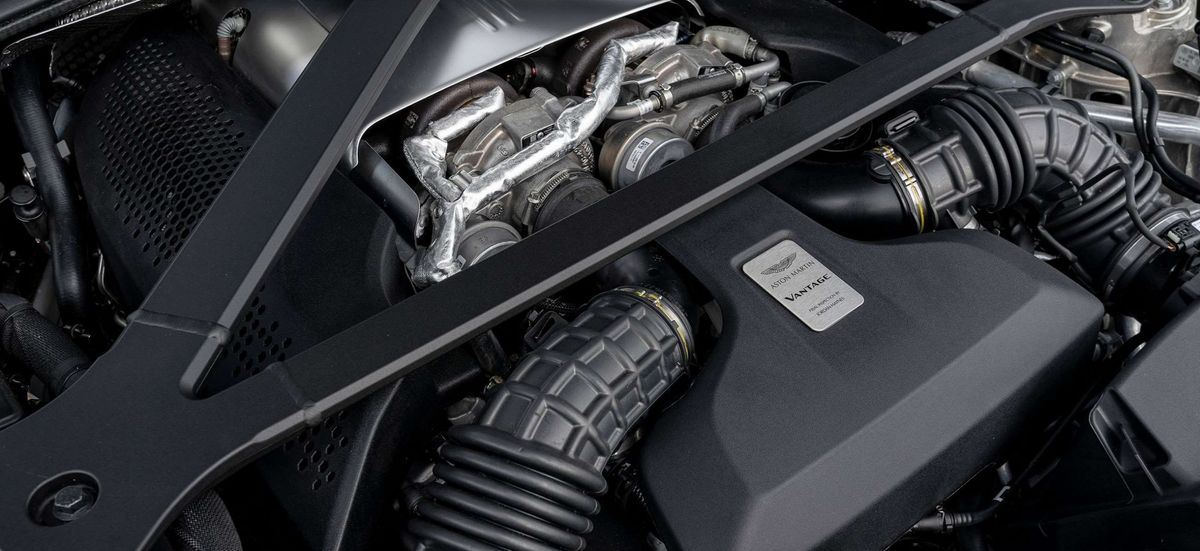 Aston Martin Car Engine Image
