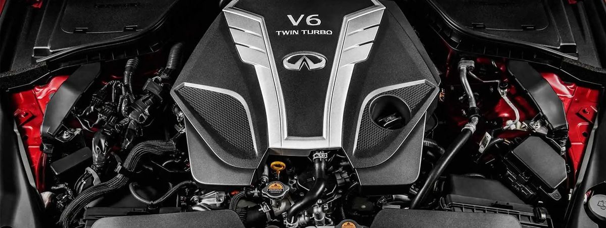 Infiniti car engine