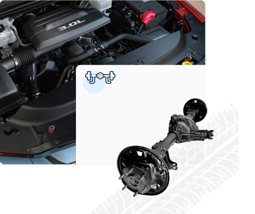 used axle assembly